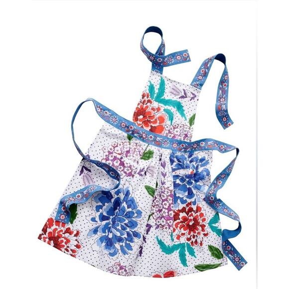 Anthropologie Floral Cotton Maya Apron NWT